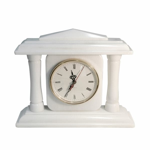 Reloj-romano-marmol-blanco-macael-