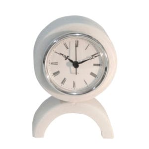 reloj circular marmol blanco macael