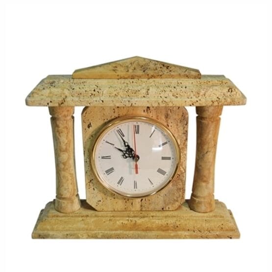 reloj rustico piedra