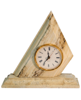 reloj de sobremesa en piedra