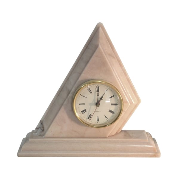 reloj-triangulo-simple-marmol-rosa-portugues-1