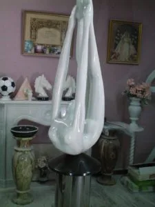 Escultura mármol blanco