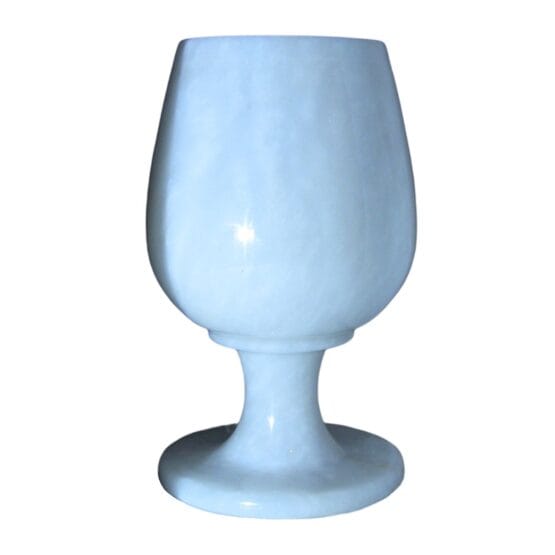 Copa de mármol blanco