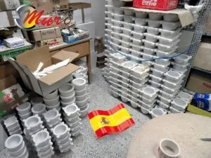 Morteros de mármol blanco Macael para cocina, los auténticos Muro.