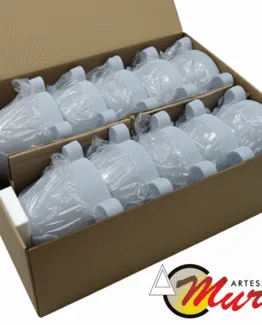 morteros de mármol gris Macael by Artesanía Muro